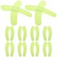 thumbnail image 1 of FOMIYES 10Pares De Cubiertas De Asiento Para Con Adhesivo Profesional Antipelusa Y, 1 of 5