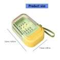 thumbnail image 5 of Travel Portable Leak Proof Double Layer Draining Soap Storage Case Lid Included, 5 of 21