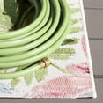 thumbnail image 4 of SAFAVIEH Barbados Paul Botanical Indoor/Outdoor Area Rug, Ivory/Green Rust, 9'10" x 12'5", 4 of 13