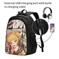 thumbnail image 2 of My Hero Academia Himiko Toga Backpack Schoolbag Large Capacity Daypack Bookbag Satchel Notebook Laptop Backpack Travel Bag USB Rucksack, 2 of 7