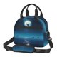 thumbnail image 1 of Disketp Night Sky Moon Dolphin Lonchera Térmica para Mujer y Hombre, Bolsa de Almuerzo Reutilizable e Impermeable para Trabajo, Viajes y Picnic, 1 of 7