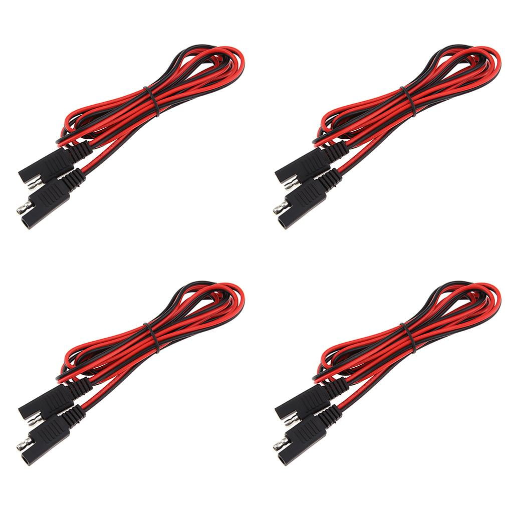 4 × 2M Battery Disconnect Pin SAE Extension Harness Tender Cable