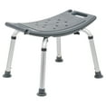 thumbnail image 3 of Emma + Oliver Tool-Free 300 Lb. Capacity, Adjustable Gray Bath & Shower Chair w/ Non-slip Feet, 3 of 17