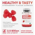 thumbnail image 3 of Healths Harmony Organic Probiotics for Kids, Digestive & Immune Support Supplement, 30 Gummies, 3 of 6