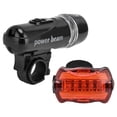 thumbnail image 3 of Bike Front Light, Durable Bike Taillight Safe Elastic With Flashlight For Mountain Climbing For Camping For Outdoor, 3 of 8