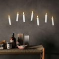 thumbnail image 2 of 24 velas cónicas LED sin llama de Lamp IMAGE con mando a distancia, 2 of 9
