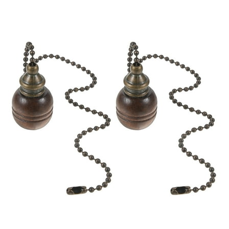 WHAMVOX  2 Pcs Light Chain Pull Extender Ceiling Fan Vintage Pendant Lights Suspension