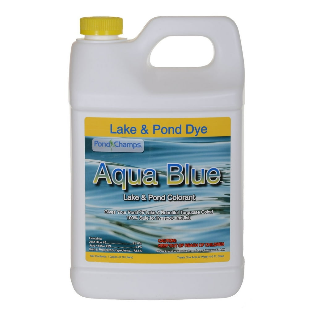 Aqua Blue Lake & Pond Dye 1 Gallon
