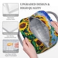 thumbnail image 3 of Balery Landscape With Sunflowers Bolsa de Almuerzo para Mujeres, Caja de Almuerzo, Bolsa de Almuerzo Pequeña Impermeable, Tote de Almuerzo Reutilizable con Gran Capacidad, 3 of 6
