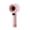 Pink, variant on Yunuuuoa Slim Handheld Fan Digital Display High-Speed Wind Gathering Rechargeable Portable Mini Fan Powerful Motor Fast Cooling Wind Tunnel Portable Fan Fan for Travel Outdoor Office Home Use