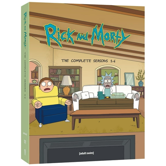 Rick and Morty: The Complete Seasons 1 – 6 (DVD)