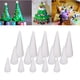 thumbnail image 5 of 15x conos de espuma para manualidades proyecto de de Navidad conos de poliestireno blanco para vacaciones niños es de Navidad artes DIY, 5 of 9