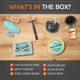 thumbnail image 3 of Kit de afeitado Gentleman Jon Safety Razor Vintage Wet Shave, 3 of 7