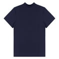 thumbnail image 4 of iEFiEL Men's Mock Neck Short Sleeve Turtleneck Shirt Slim Fit T-shirt Pullover Undershirt Tops Navy Blue XXL, 4 of 5