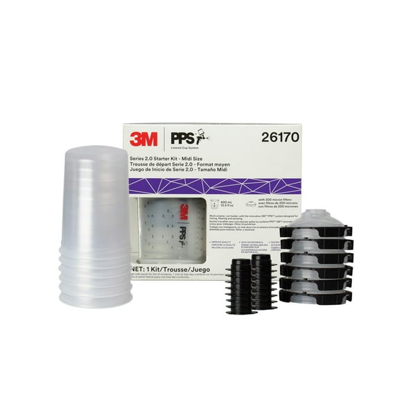 Kit básico para el sistema de pistola pulverizadora de pintura 3M PPS 2.0 26170, 400 ml