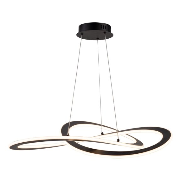 AC7079BK Artcraft Lighting Wave - LEDChandelier-4.6 Inches Tall and 32 Inches Wide