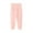 Pink, variant on YHAJDS Toddler Girls Pull On Knit Shorts Solid Color Cotton Footed Pants for Newborn Infant