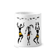 thumbnail image 1 of Primitivos aborígenes totems baile negro de África Taza de cepillo de dientes, 1 of 3