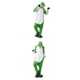 thumbnail image 6 of Adult Cartoon Green Snake Pajamas Jumpsuit,Soft Cozy Green Onesie Sleepwear Jumpsuit Onesie Christmas Carnival Clothing for Women and Men, 6 of 6