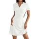 thumbnail image 1 of Vestido túnica holgado de manga larga con cuello en V y solapa abotonada para mujer tallas grandes - Outfit informal para fiestas y vacaciones en primavera y otoño - Tallas XL-5XL, 1 of 6