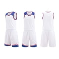 thumbnail image 5 of Krdevn Boys Color Basketball and Shorts Set 2 Piece Athletic Uniform for Kids,L, 5 of 6