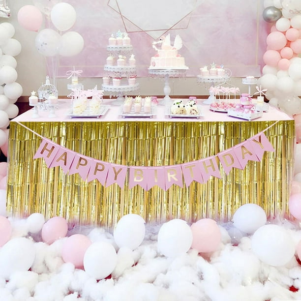 Tulle Table Jupe Tutu Jupe Nappe Convient Pour Baby Shower Party