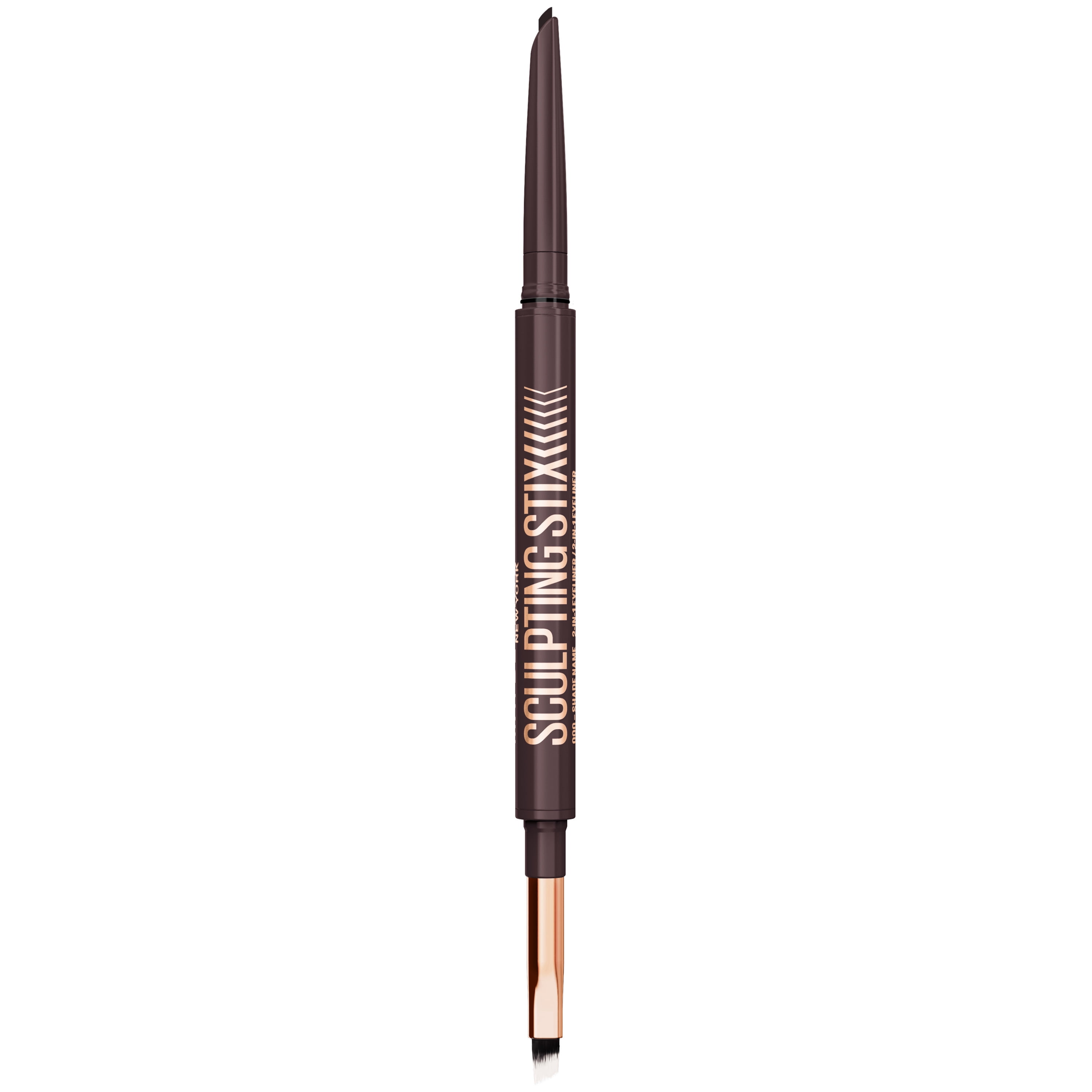 Maybelline Sculpting Stix 2-in-1 Eyeliner, Smooth Espresso, 0.002 oz