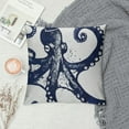 thumbnail image 2 of JEUXUS Vintage Marine Octopus Squid Sea Animals Decorative Throw Pillow Covers,Ocean Themed Octopus Tentacles Pillow Cases Cushion for Home,Octopus Lovers Gifts, 2 of 5