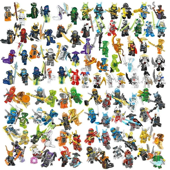 Phantom Ninja Skeleton Monster Tribe Puzzle Building Block Toys 104pcs-SHUNJING