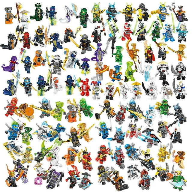 Phantom Ninja Skeleton Monster Tribe Puzzle Building Block Toys 104pcs-SHUNJING