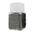 thumbnail image 5 of 500pcs Silicone 2mm Beads for Feather Hair Extensions - Black, 5 of 10