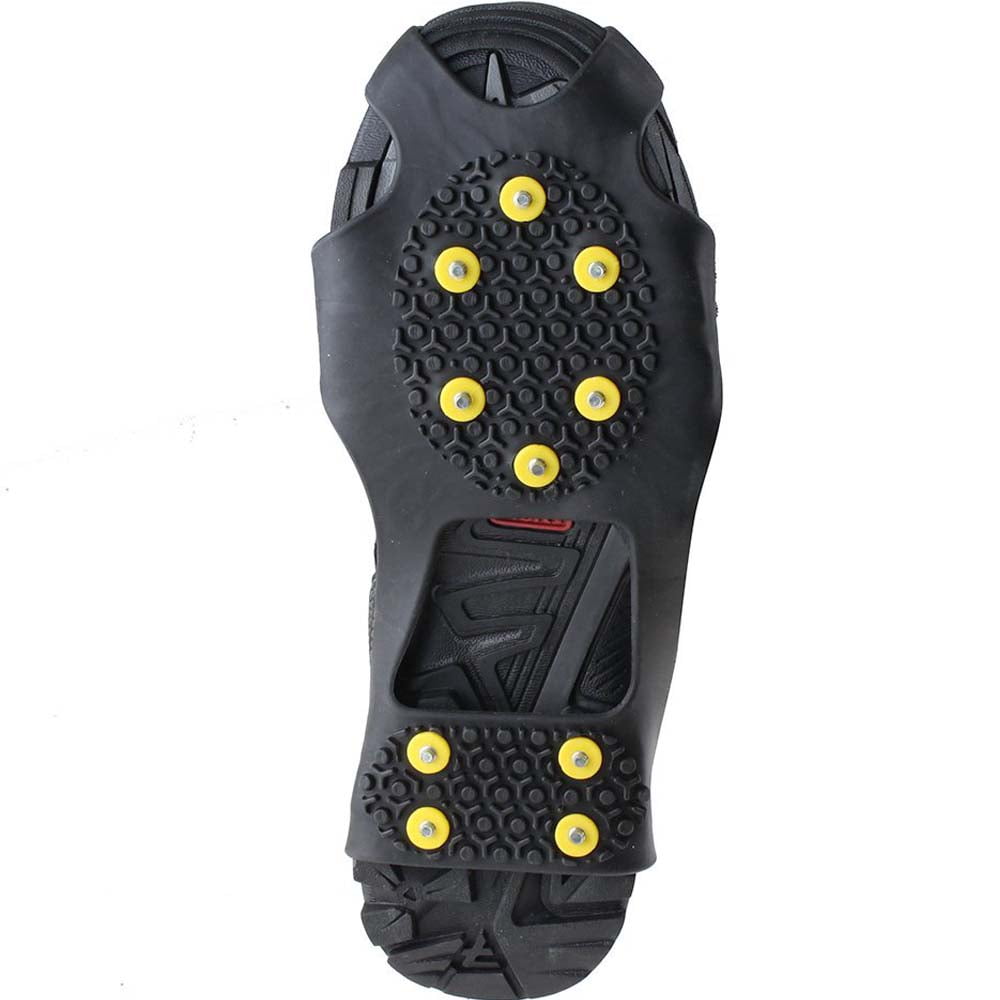 Size M Ice Cleats Snow Grips Anti Slip Walk Traction Shoes Chains Crampons by
