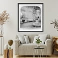 thumbnail image 4 of Historic Framed Print, The Blue Room, in which the President holds receptions and receives distinguished visitors, White House, Washington, U.S.A., 17-7/8" x 21-7/8", 4 of 9