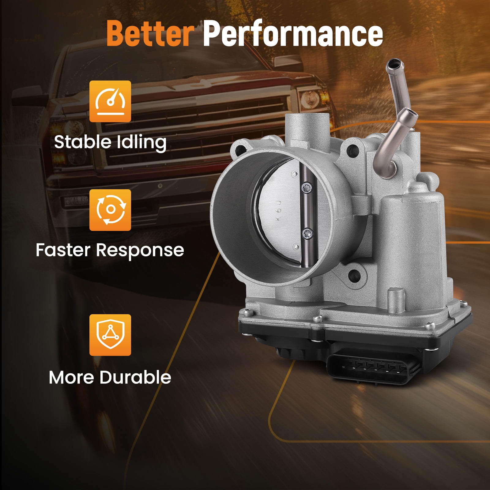 maXpeedingrods Electronic Throttle Body for Hyundai Elantra Ix35 Tucson 2011-2018, for Kia Forte Forte5 Soul Rondo 2012-2018, 35100-2E000 67-9009 337-50300