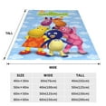 thumbnail image 5 of The Cute Backyardigans Soft Lightweight Bed Blankets Plush Fuzzy Cozy Blanket Microfiber Throw Blanket For Couch, 5 of 9