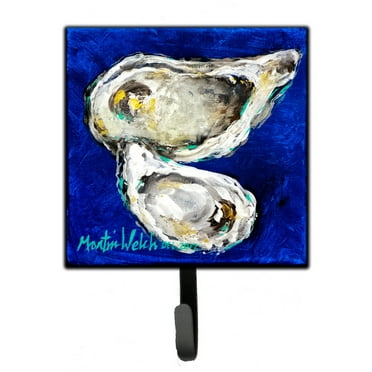 Carolines Treasures MW1002SH4 Oyster Ate Dat Leash or Key Holder 7Hx4.25W multicolor