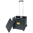 thumbnail image 6 of School Smart Legal Size Folding File Cart with 24 in Handle, 12-3/8 in H X 16-1/4 in W X 13 in D, 6 of 7