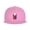 Pink, variant on Flat Bill Visor Classic Snapback Hat Flag Of The Philippines Adjustable Baseball Cap for Men Women Black