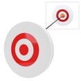 thumbnail image 1 of Round Archery Target, Lightweight Long Durability EVA  Target with 5 Papers for Backyard, 1 of 7