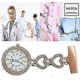 thumbnail image 4 of Ladies Steel Nurse Tunic Brooch Quartz Fob Pocket Watch, 4 of 5