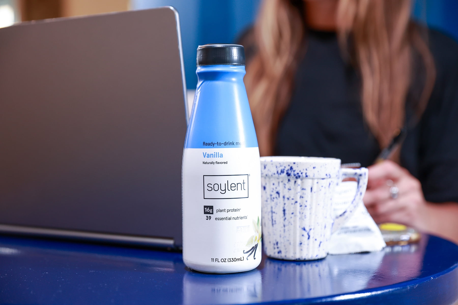 Soylent Vanilla Plant Protein Meal Replacement Shake, 11 fl oz, 4ct