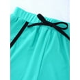 thumbnail image 6 of Alvivi Kids Girls 3 Piece Tankini Swimsuit Crop Top Bottom Shorts Bathing Suit, 6 of 7