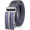 thumbnail image 1 of Ceinture à Cliquet en Microfibre pour Hommes Boucle Automatique Réglable, 1 of 5