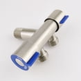thumbnail image 3 of Handheld Sprayer for Toilet-Valve Adapter. Stainless Steel Jet Sprayer for Toilet Cloth Diaper Sprayer Set, 3 of 4