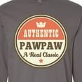 thumbnail image 4 of Inktastic Pawpaw Grandpa Long Sleeve T-Shirt, 4 of 5