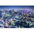 thumbnail image 2 of Tokyo, Japan City Skyline with Tokyo Tower and Tokyo Skytree in the Distance, Stretched Canvas Wall Art by SeanPavonePhoto Sold by Art.Com, 2 of 5