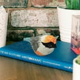 thumbnail image 6 of Bird Figurine, Hand Carved Birds Wood Décor, Art Animal Wooden Sculpted Bird with Wood Block, Vivid Bird Statue for Gift Home Table Ornament Decor (Yellow Bird), 6 of 8