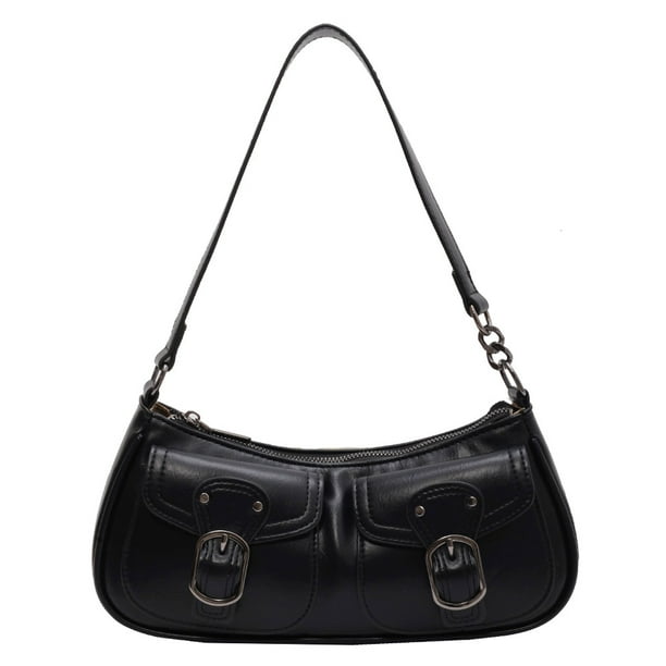 Bolso Pequeño para Las Axilas Hobo Elegante Cuero PU Gran Capacidad Mujer