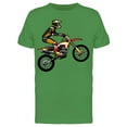 thumbnail image 1 of Motocross Rider Jumping Tee Men's -Image by Shutterstock, 1 of 2