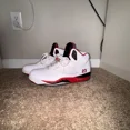 thumbnail image 2 of N I-K-E A i r-Jor-dan 5 Retro Fire Red (2013) Size 11.5 - Worn - With Original Box, 2 of 6
